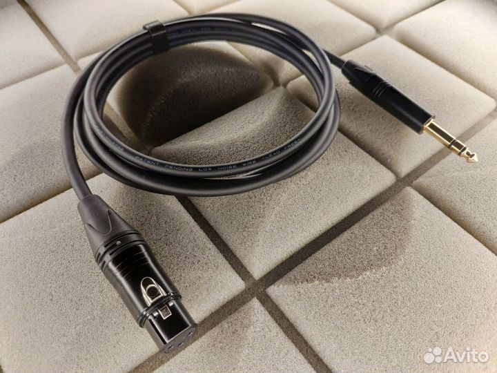 Xlr гнездо - Jack 6,3 stereo mogami 2792