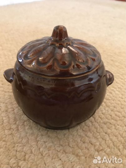 Горшочки глиняные