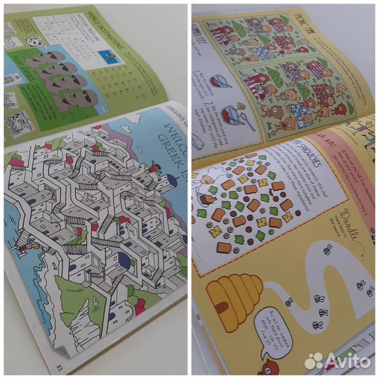 Книга на английском Holiday Activity Book