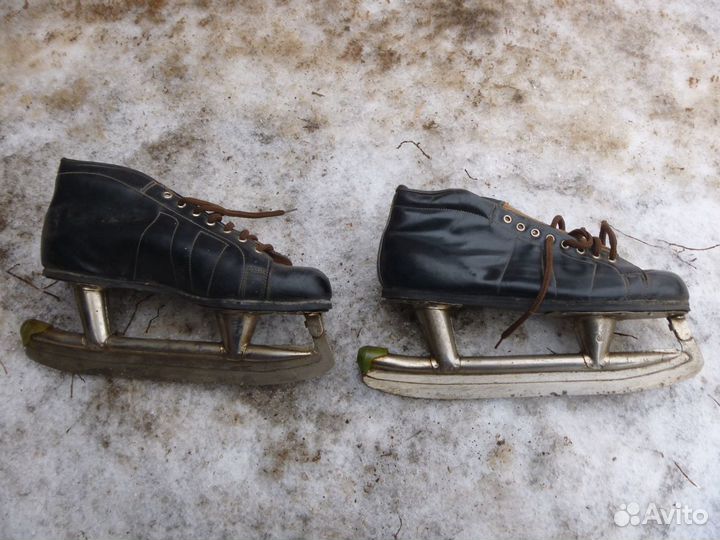 Коньки подростковые