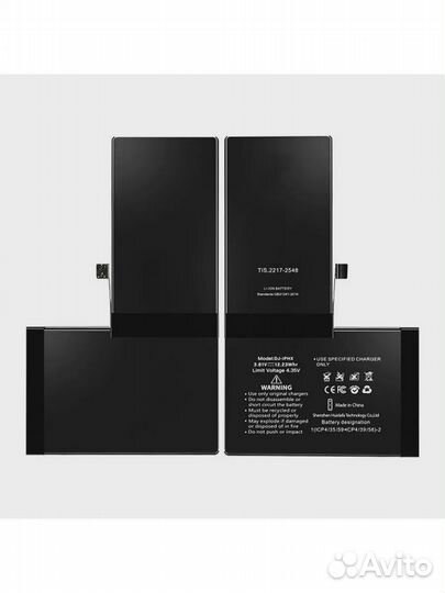 АКБ iPhone X усилен 3100mah к1523