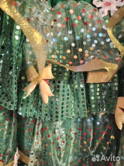 Новогодний костюм для девочки Елочка