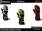 Berg ST-Racer Мотоперчатки из натуральной кожи