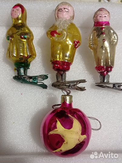 Елочные игрушки СССР