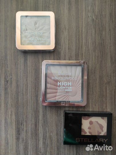 Косметика Хайлайтер помада лак румяна