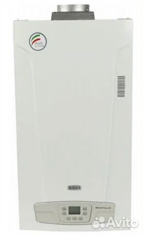 Газовый котел двухконтурный baxi 24