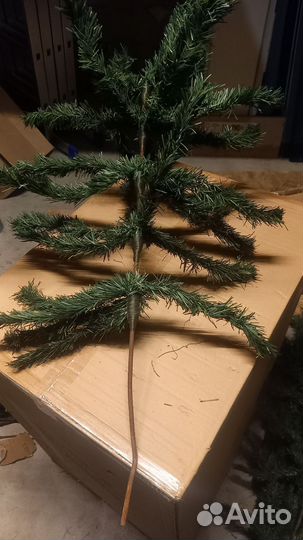 Еловые ветки искусственные