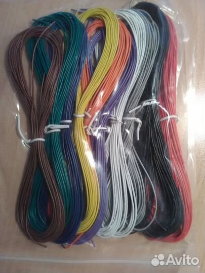 Набор цветного монтажного кабеля hengxing 0.35мм