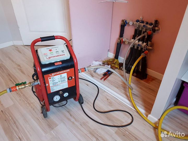 Промывка систем отопления