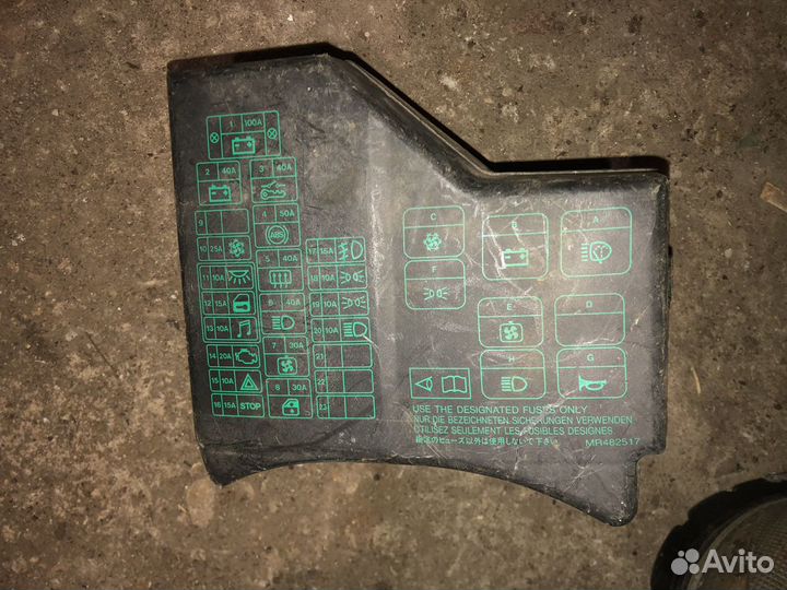 Блок предохранителей Mitsubishi Carisma