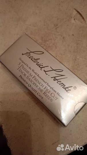 Трости для кларнета и саксофона Vandoren и Rico