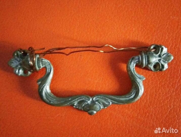 Антик. латунь чугун Циферблат Гири