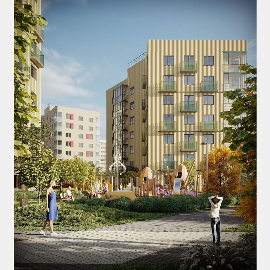 1-к. квартира, 34,5 м², 1/7 эт.