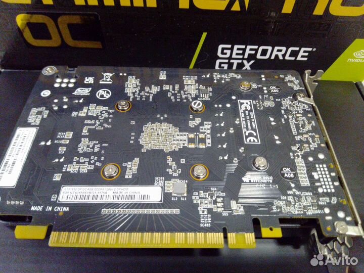 Видеокарта GTX1650 4gb