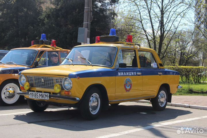 Аренда ретро авто гаи милиция СССР