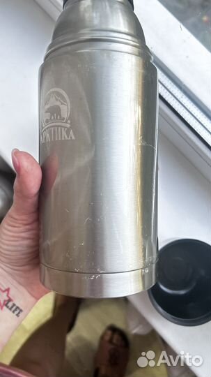 Термос Арктика нержавеющая сталь 1л