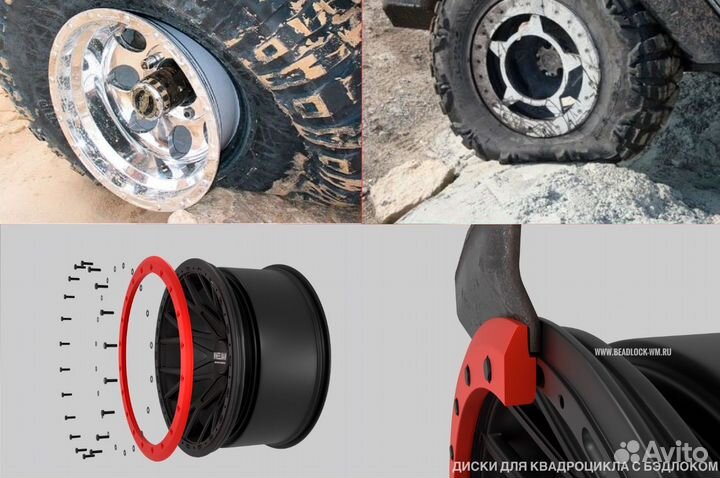 Диски Stels Guepard 850 с бедлоком 14