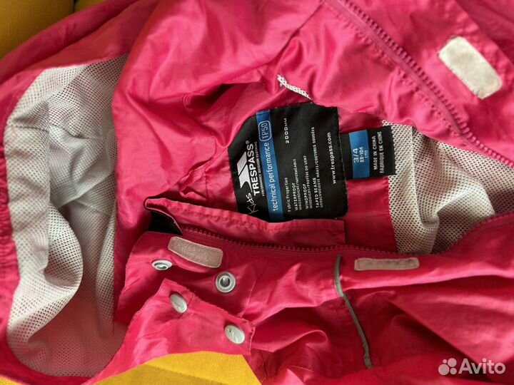 Ветровка детская/ дождевик (98-104см)