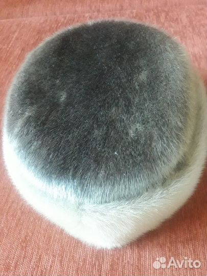 Шапка мужская из меха нерпы