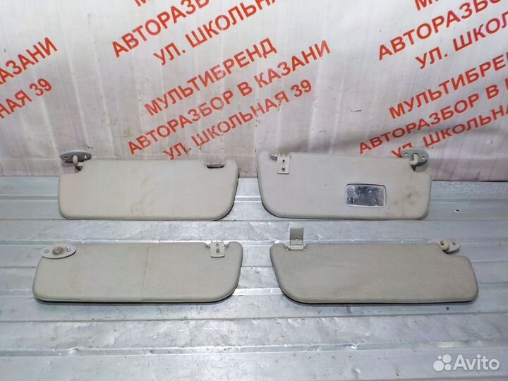 Козырьки солнцезащитные Шевроле Ланос / Заз Шанс