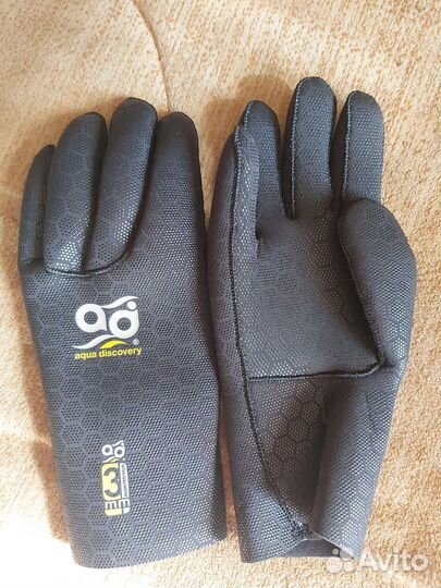 Гидрокостюм, носки, перчатки