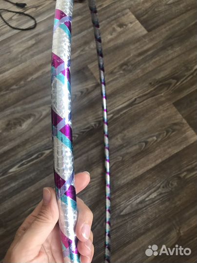 Мяч Chacott 15, обруч Sasaki 65, скакалка Sasaki