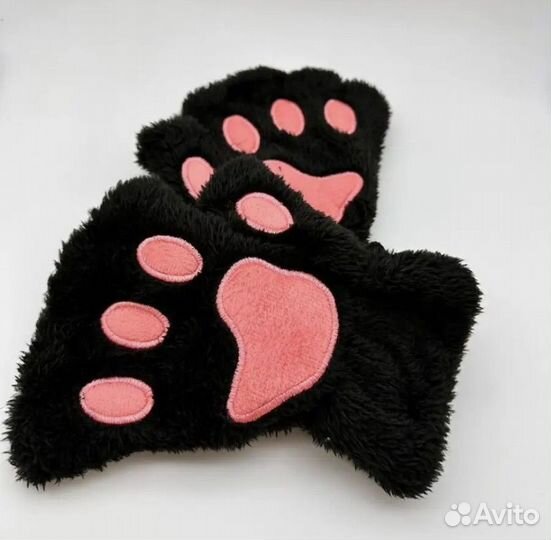 Перчатки кошачьи лапки новые