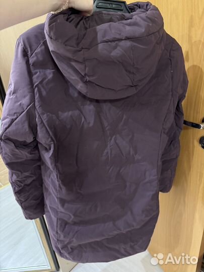 Куртка зимняя удлиненная женская