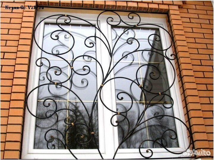 Кованные решетки на окна и балконы