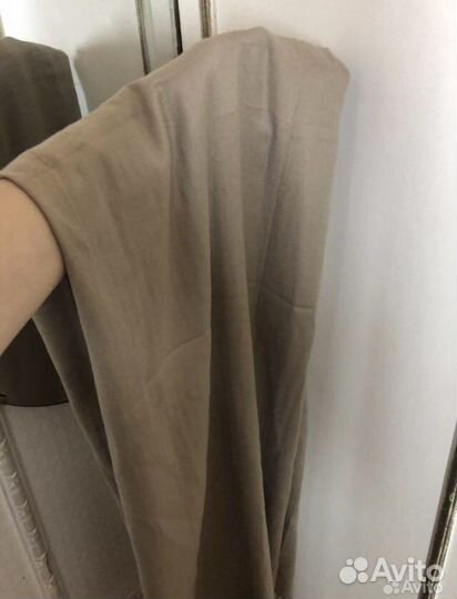 Платок бежевый из кашемира