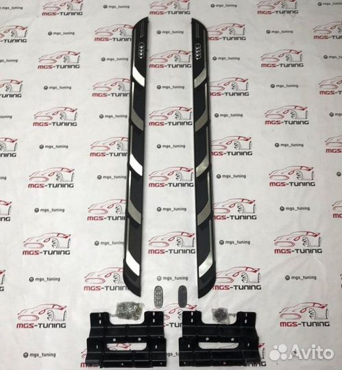 Пороги на Ауди Q7 2015-н.в