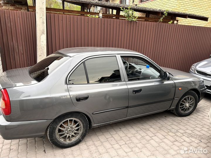 Hyundai Accent 1.5 МТ, 2008, 200 000 км