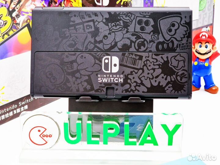 Nintendo Switch oled Splatoon 3 + любые игры