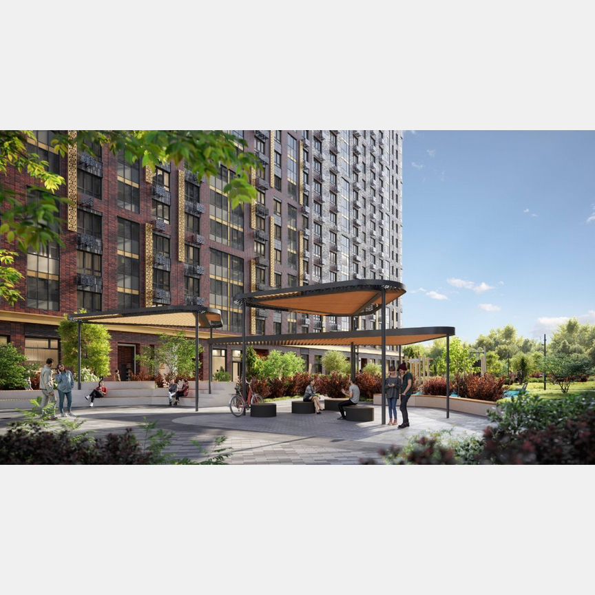 Квартира-студия, 27,4 м², 15/16 эт.