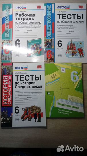 Рабочая тетрадь 6 класс