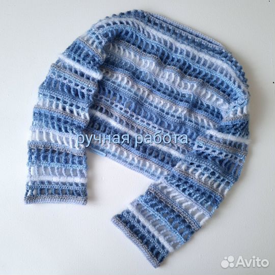 Кофта Сетка.Костюм.Шорты.Вязаный топ-сетка.Джемпер