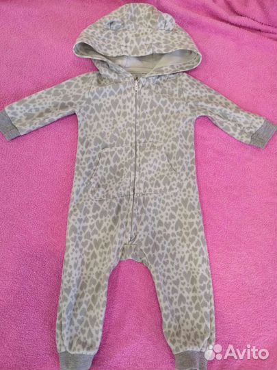 Флисовый комбинезон carters