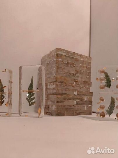 Домино из эпоксидной смолы