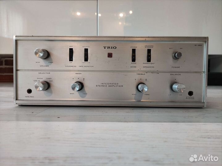 Ламповый усилитель Trio W-46k, обмен