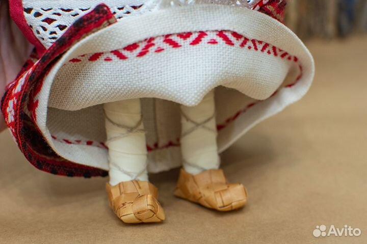 Кукла оберег с корзиной ручной работы Берегиня