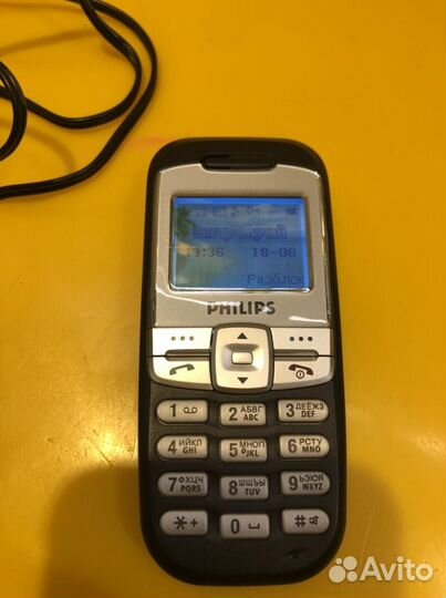 Телефон philips кнопочный