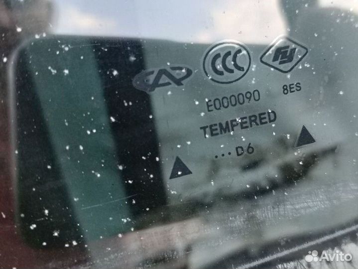 Задние стёкла левое правое Chery amulet a15