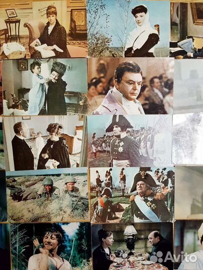 Открытки. Актеры советского кино, кадры