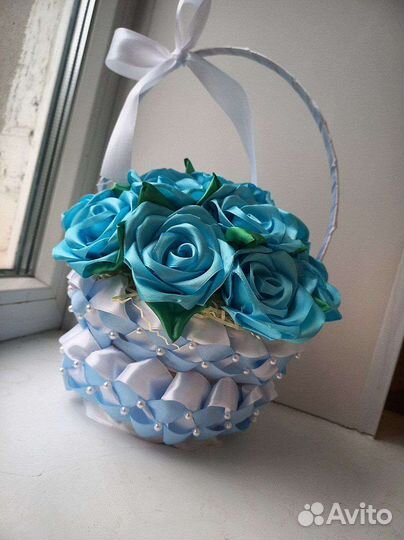 Корзинка с розами