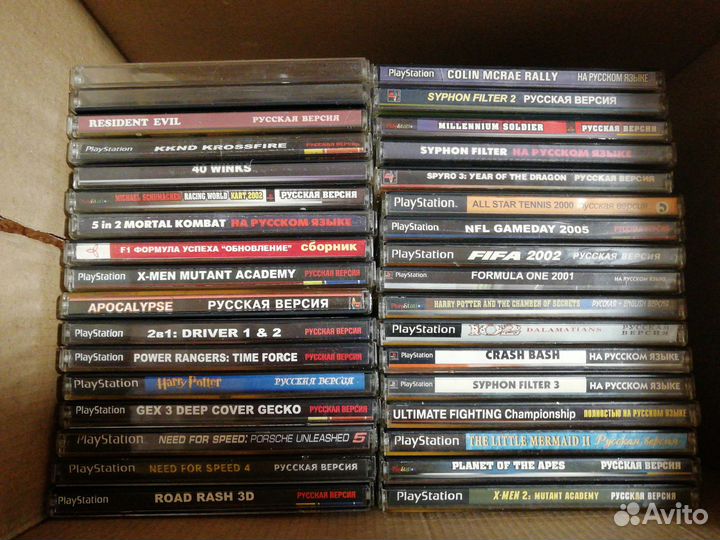 Игры для Sony PlayStation 1