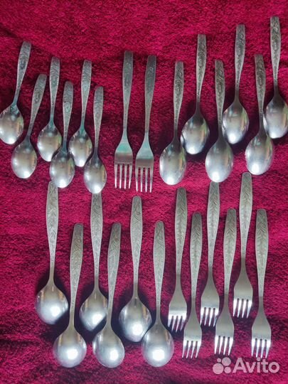 Ложки вилки нержавейка СССР
