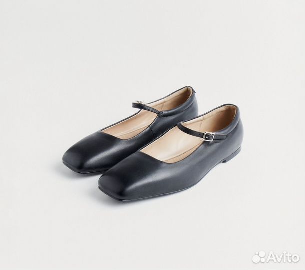Балетки натуральная кожа