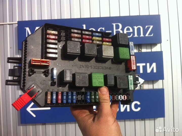 Блок SAM mercedes-benz S W221