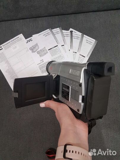 Видеокамера кассетная jvc gr-fxm41e