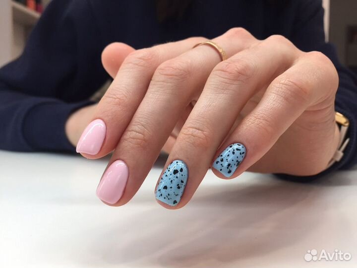 Маникюр с выравниванием